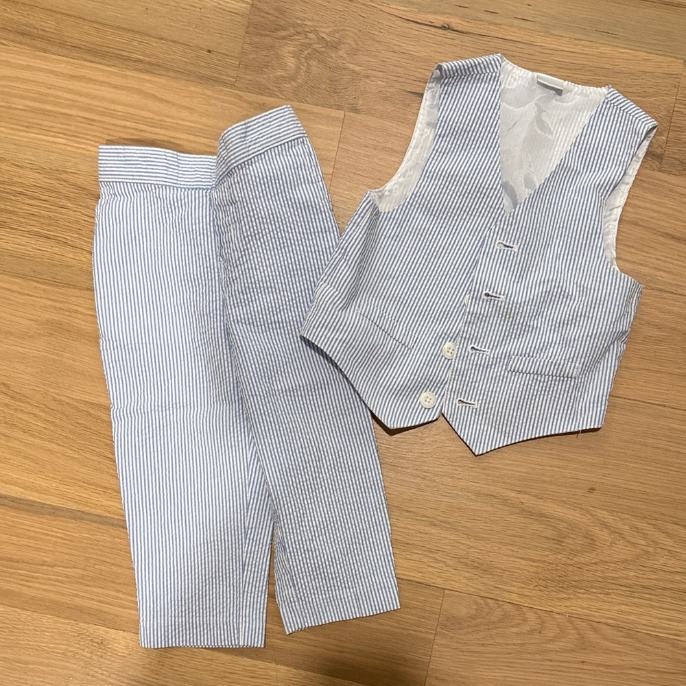 Edgehill Collection Seersucker Kids Matching Set